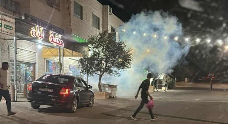 إصابات بالاختناق خلال اقتحام الاحتلال  قلقيلية